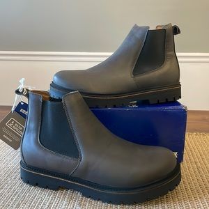 Birkenstock Gray Ankle Boots